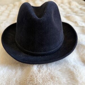 Resistol Felt Black Fedora Hat